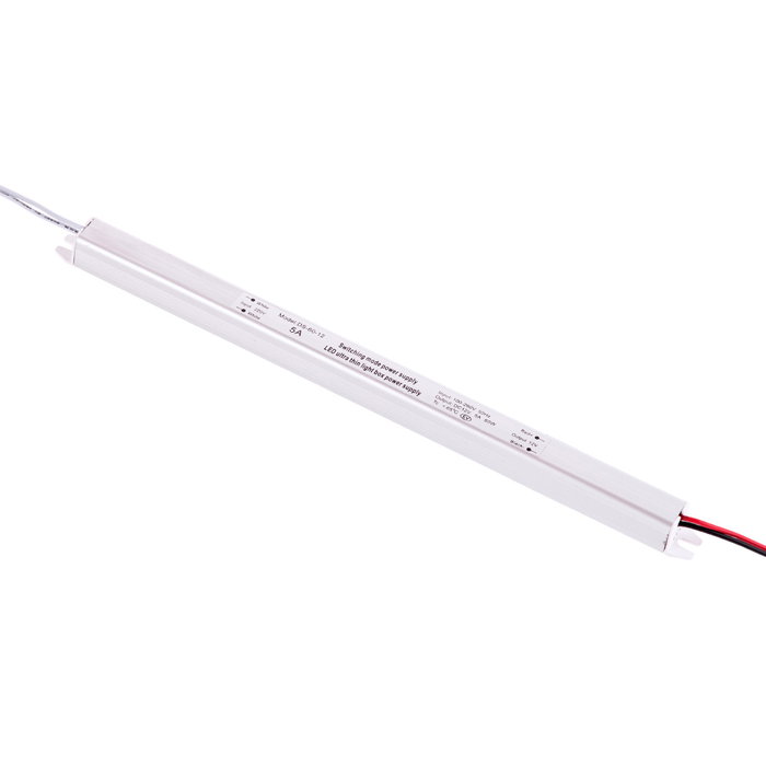 Transformador LED Ultrafina 60W 12VDC 110V-220V/AC IP20 Transformador LED Ultrafina 60W 12VDC 110V-220V/AC IP20