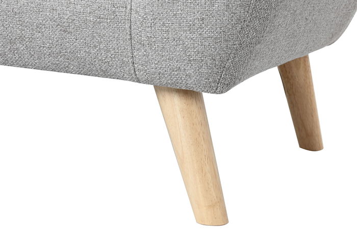 DKD Home Decor Sofá Scandi Topo Natural 146 x 84 x 82 cm