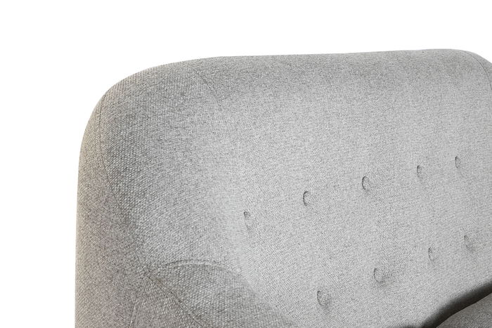 DKD Home Decor Sofá Scandi Topo Natural 146 x 84 x 82 cm