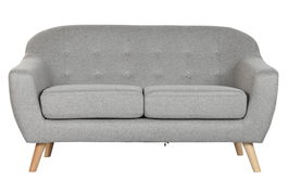 DKD Home Decor Sofá Scandi Topo Natural 146 x 84 x 82 cm