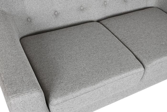 DKD Home Decor Sofá Scandi Topo Natural 146 x 84 x 82 cm