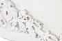 DKD Home Decor Frontal Chimenea Abeto MDF Blanco