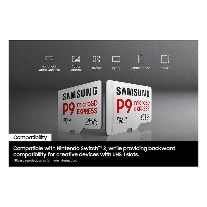 Samsung P9 Express microSDXC 512 GB Samsung P9 Express microSDXC 512 GB
