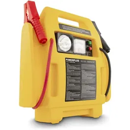 Powerplus Fuente de Alimentación y Compresor 4 en 1 AABLL52648 - Incluye Cable de 12V DC