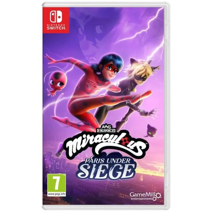 Just For Games Miraculous Paris Under Siege - Juego para Nintendo Switch Just For Games Miraculous Paris Under Siege - Juego para Nintendo Switch