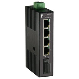Level One IES-0510 Switch Industrial Fast Ethernet con 1 puerto de fibra SC