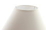 DKD Home Decor Lampara Sobremesa Crema Blanco 25 x 45 x 25 cm (12 Unidades)