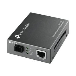 TP-Link MC112CS Convertidor de medio Gigabit 1000 Mbit/s Monomodo Negro