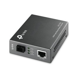TP-Link MC112CS Convertidor de medios WDM 10/100Mbps RJ45 a Fibra Monomodo SC