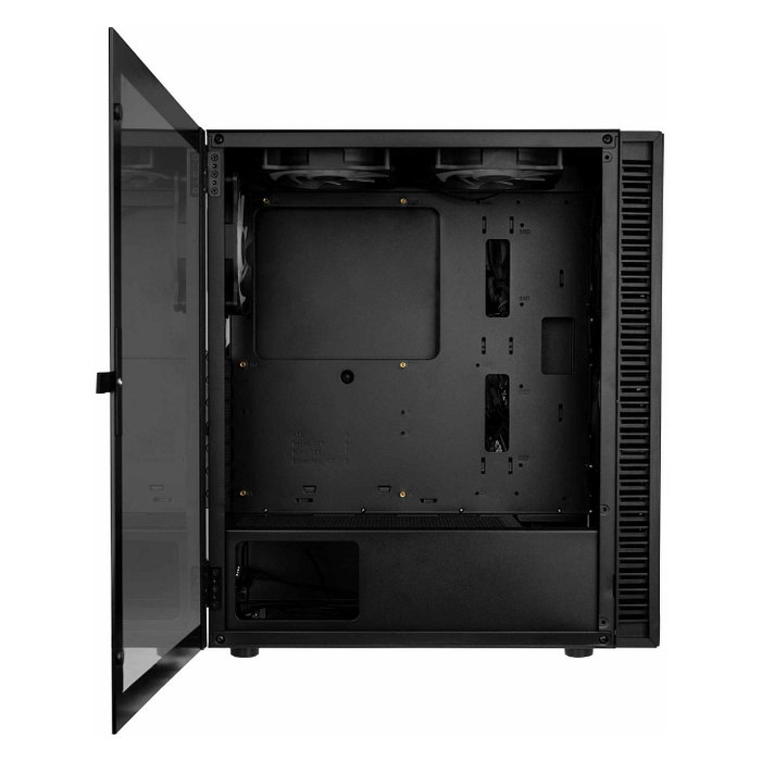 Kolink Observatory HF Glass ARGB Midi-Tower - schwarz