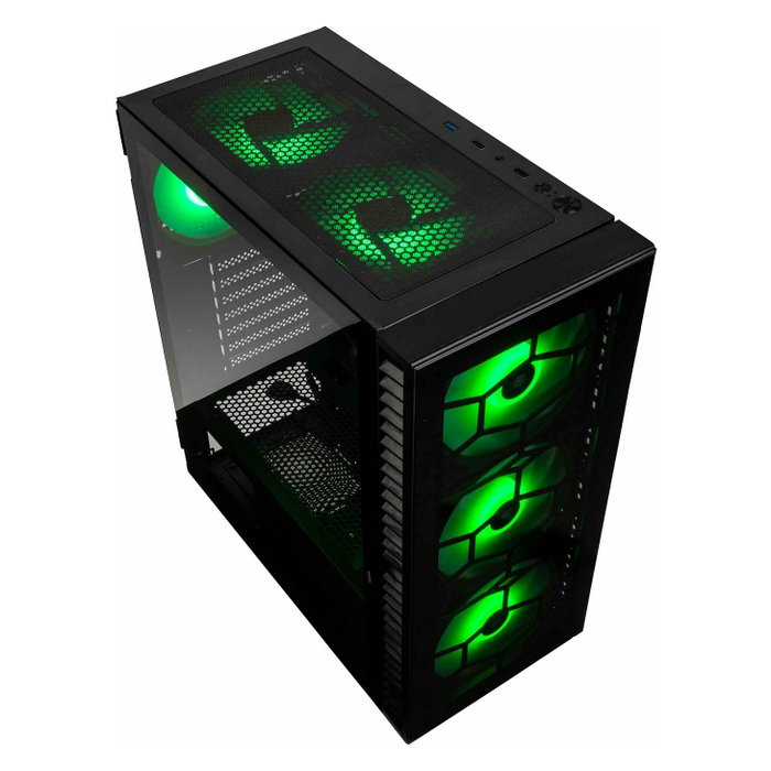 Kolink Observatory HF Glass ARGB Midi-Tower - schwarz