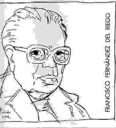 (g).homenaxe a francisco del riego, Maria Dorado - IR INDO