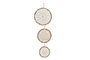 DKD Home Decor Decoración de Pared Macramé MDF 25x70 cm