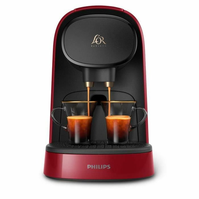 Philips L'Or Barista LM8012/51 Cafetera de cápsulas doble espresso - Rojo Rubí