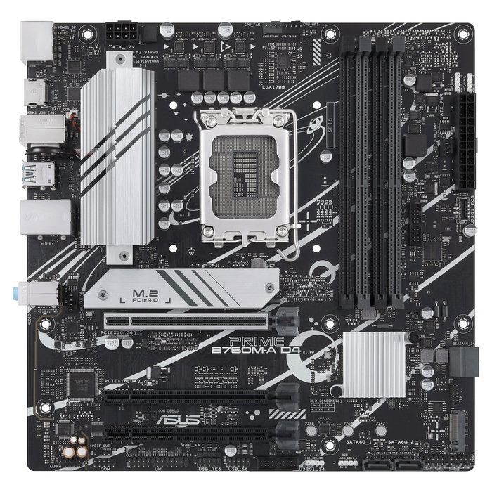 ASUS PRIME B760M-A D4-CSM DDR4 LGA 1700 Micro ATX ASUS PRIME B760M-A D4-CSM DDR4 LGA 1700 Micro ATX
