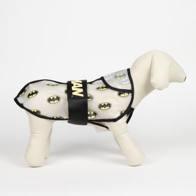 Cerdá Impermeable para Perro Batman Ajustable Talla XS Amarillo Cerdá Impermeable para Perro Batman Ajustable Talla XS Amarillo