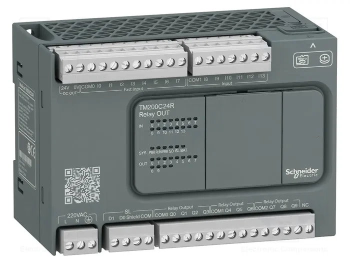 SCHNEIDER ELECTRIC Modicon M200 TM200C24R PLC SCHNEIDER ELECTRIC Modicon M200 TM200C24R PLC