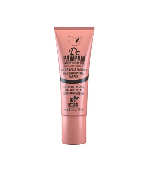 Dr. PawPaw Bálsamo Multipurpose 2 en 1 para Labios y Mejillas, Durazno rosa, 10 ml