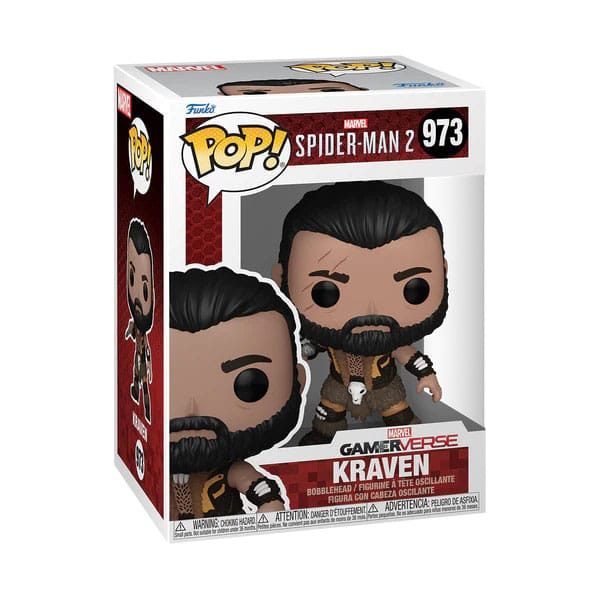 Spider-Man 2 POP! Games Vinyl Figura Kraven 9 cm
