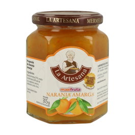 La Artesana Mermelada de Naranja Amarga Sin Azúcar 305g Artesana