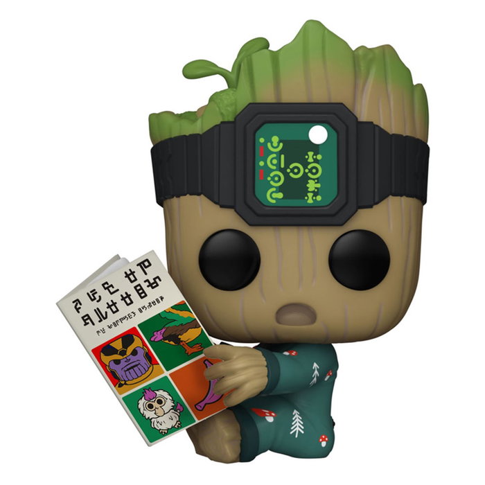 FUNKO Figura POP Marvel I am Groot - Groot en pijama con libro FUNKO Figura POP Marvel I am Groot - Groot en pijama con libro
