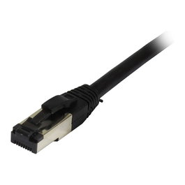 Synergy21 Cable de parcheo RJ45 CAT8.1 2000Mhz 0,25m negro