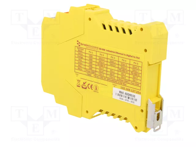 BRAINBOXES ED-588 Módulo de automatización puerta Modbus