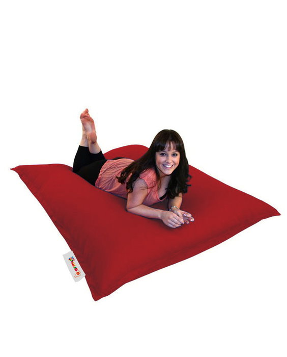 Atelier Del Sofa Silla Puff de Jardín 100x100 cm Rojo Atelier Del Sofa Silla Puff de Jardín 100x100 cm Rojo