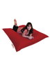 Atelier Del Sofa Silla Puff de Jardín 100x100 cm Rojo