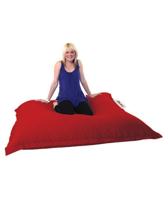 Atelier Del Sofa Silla Puff de Jardín 100x100 cm Rojo Atelier Del Sofa Silla Puff de Jardín 100x100 cm Rojo
