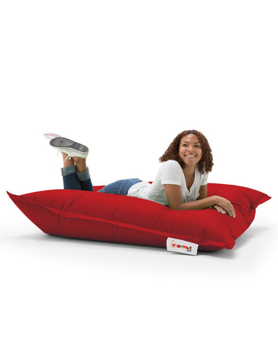 Atelier Del Sofa Silla Puff de Jardín 100x100 cm Rojo Atelier Del Sofa Silla Puff de Jardín 100x100 cm Rojo