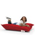 Atelier Del Sofa Silla Puff de Jardín 100x100 cm Rojo