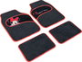 Set de Alfombrillas para Coche Minnie Mouse CZ10339 Negro/Rojo