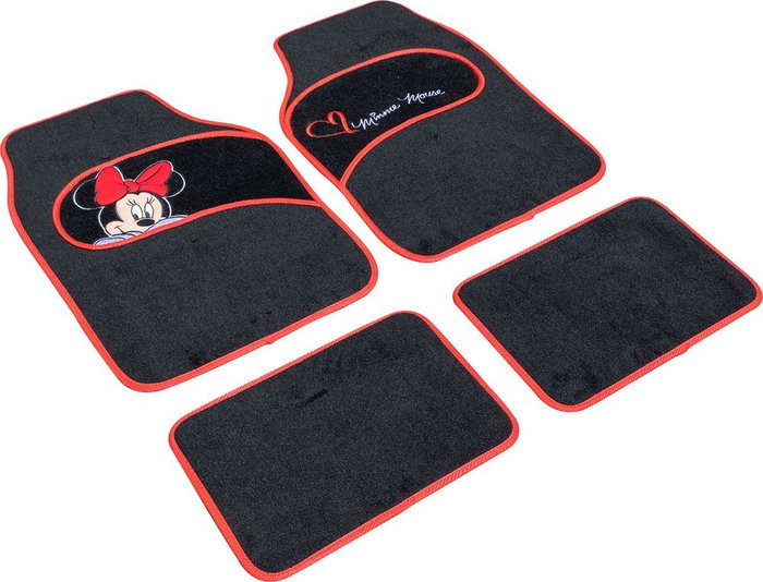 Licensing Juego de Alfombrillas de Alfombra Minnie 4 Pcs