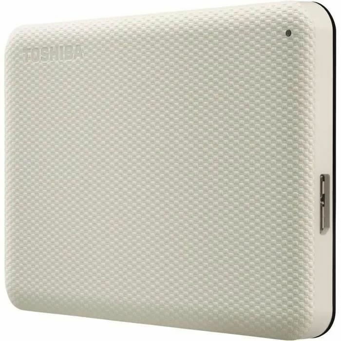 Toshiba Disco Duro Externo Canvio Advance 4TB 2.5p USB 3.2 Gen1 Blanco