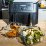 Pyrex® Fuente Rectangular de Vidrio de 1,5L con Tapa Extraíble