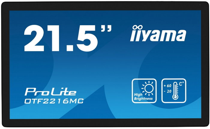 iiyama ProLite OTF2216MC-B1 Monitor Táctil 21.5 Pulgadas Full HD Black