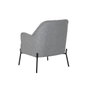 DKD Home Decor Sillón de Poliéster y Metal Gris