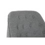 DKD Home Decor Sillón de Poliéster y Metal Gris