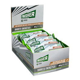 FINISHER Barrita Energética Chocolate con Leche y Pepitas 20 Unidades