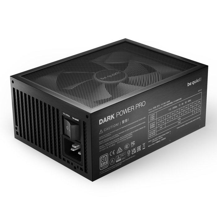 Be Quiet! Dark Power Pro 13 1300W ATX 3.0 Black Be Quiet! Dark Power Pro 13 1300W ATX 3.0 Black