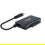 Tooq adaptador usb 3.0 usb-a a sata para discos duros de 2.5? y 3.5? con alimentador - negro