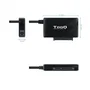 Tooq adaptador usb 3.0 usb-a a sata para discos duros de 2.5? y 3.5? con alimentador - negro