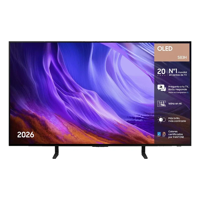 Samsung TV 48 pulgadas OLED S83H 4K Vision AI Smart TV (2026) Samsung TV 48 pulgadas OLED S83H 4K Vision AI Smart TV (2026)