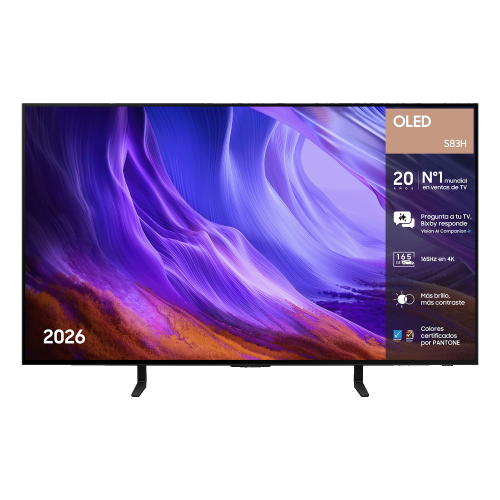Samsung TV 48 pulgadas OLED S83H 4K Vision AI Smart TV (2026) Samsung TV 48 pulgadas OLED S83H 4K Vision AI Smart TV (2026)