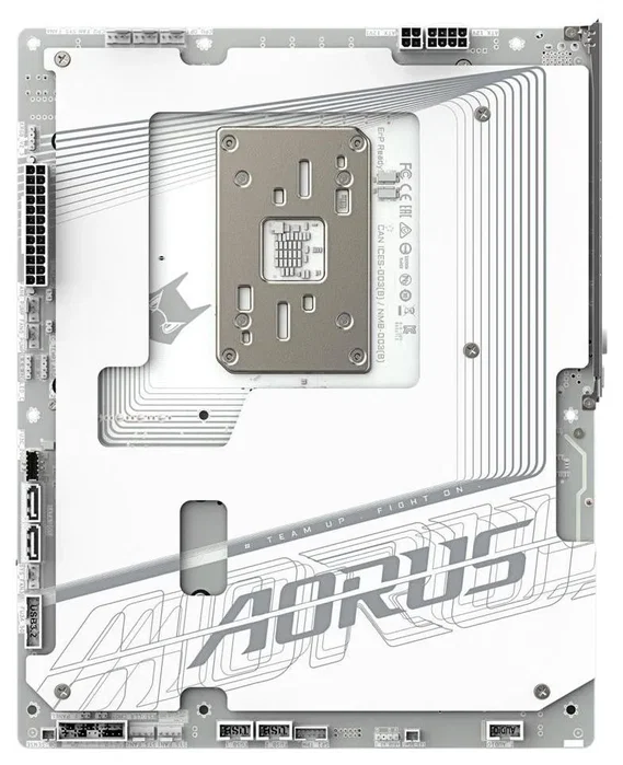 Gigabyte B850 Aorus Stealth Ice ATX Blanco Gigabyte B850 Aorus Stealth Ice ATX Blanco