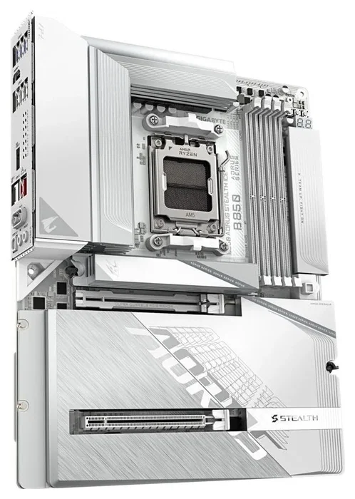 Gigabyte B850 Aorus Stealth Ice ATX Blanco Gigabyte B850 Aorus Stealth Ice ATX Blanco
