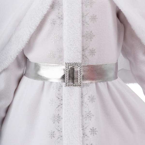 My Other Me Disfraz Monada Blanca Navidad Vestido con Enaguas y Cubrehombros con Capucha Talla 10-12 My Other Me Disfraz Monada Blanca Navidad Vestido con Enaguas y Cubrehombros con Capucha Talla 10-12