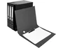 Liderpapel Módulo 4 Archivadores Folio 2 Anillas Mixtas 25mm Negro