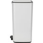 Brabantia Bo Papelera de Pedal 30 Litros Blanco